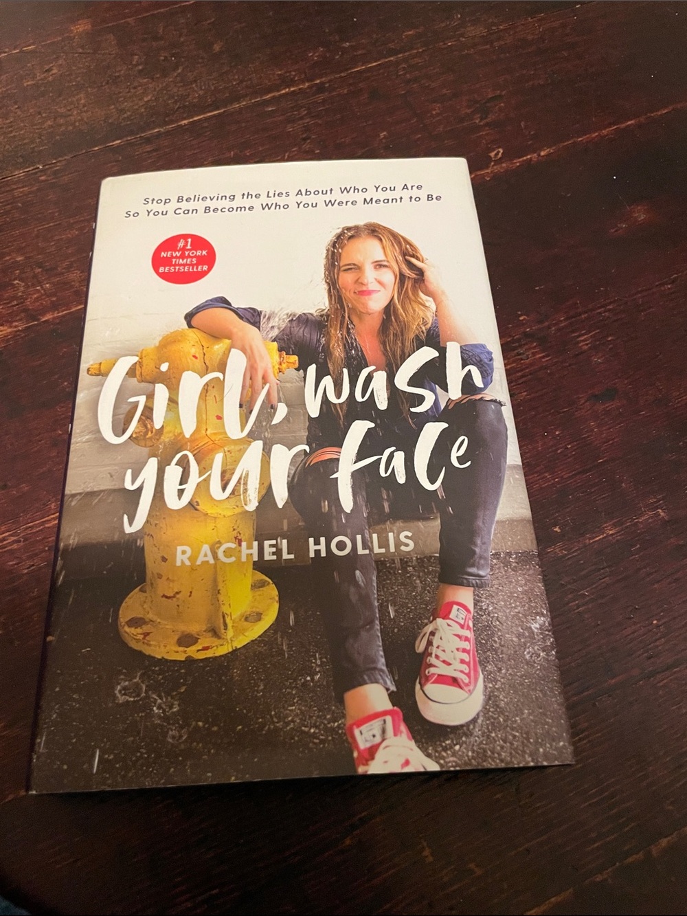 'Girl, Wash Your Face' - Pink Accent Hardcover